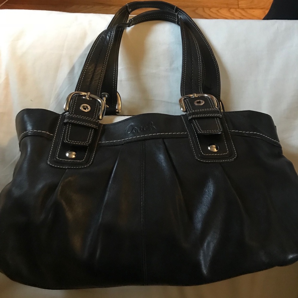 Coach Leather tote bag